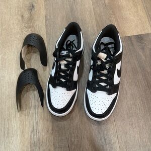 Nike Panda Dunks w/ Crease Protector